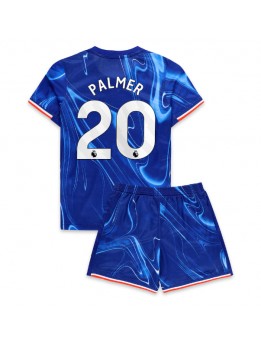 Billige Chelsea Cole Palmer #20 Hjemmedraktsett Barn 2024-25 Kortermet (+ Korte bukser)